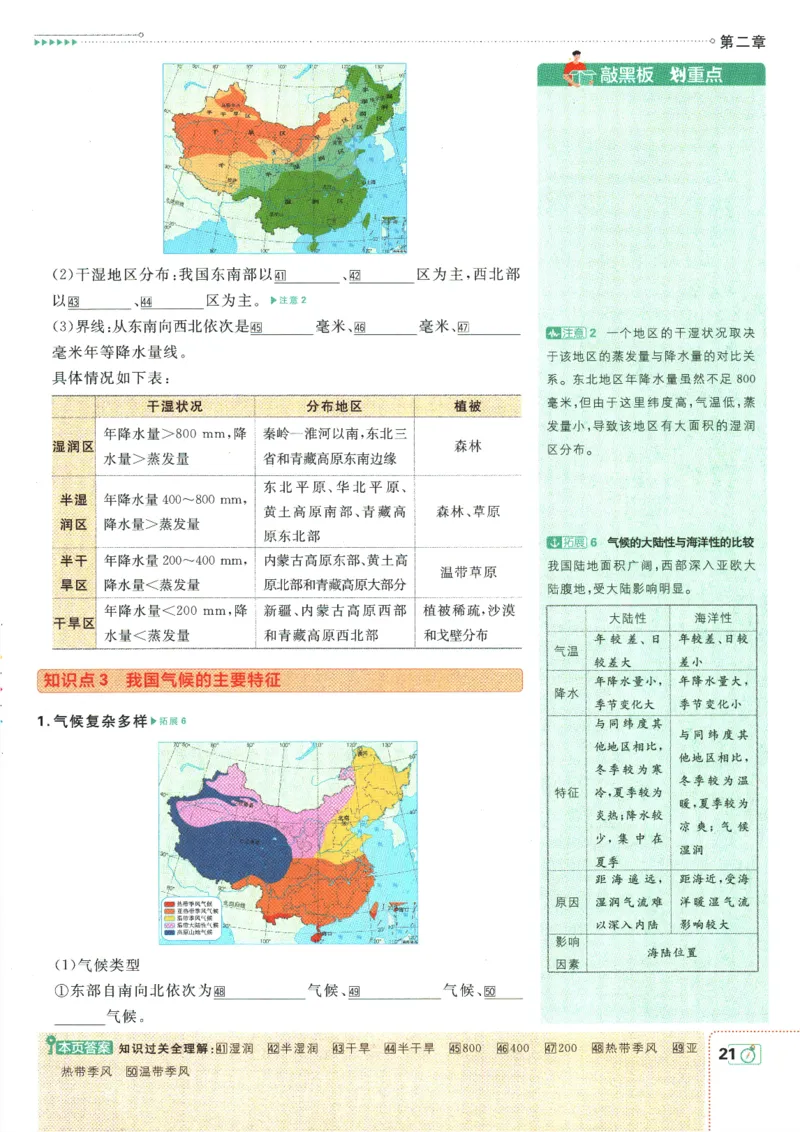初中必刷题-8上-地理人教版狂K重点_2、2025初中必刷题合集_初中必刷题23+24+25上册_2025版（全科上册）_2025版（全科上册）_初中必刷题地理