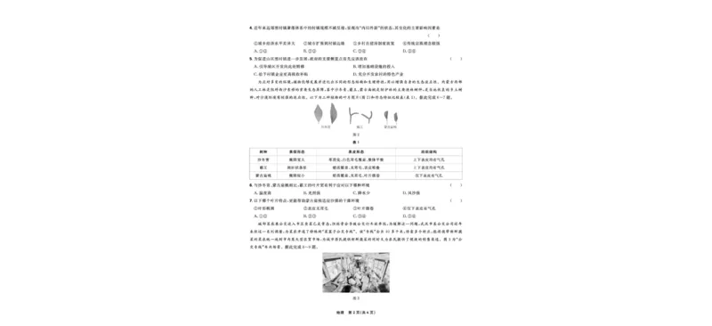 东北三省精准教学联盟2025届高三4月联考地理_2025届东北三省精准教学联盟高三4月联考全科_09地理_2025届东北三省精准教学联盟高三4月联考