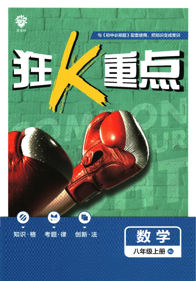 初中必刷题-8上-数学人教版狂K重点_2、2025初中必刷题合集_初中必刷题23+24+25上册_2025版（全科上册）_2025版（全科上册）_初中必刷题数学_人教版