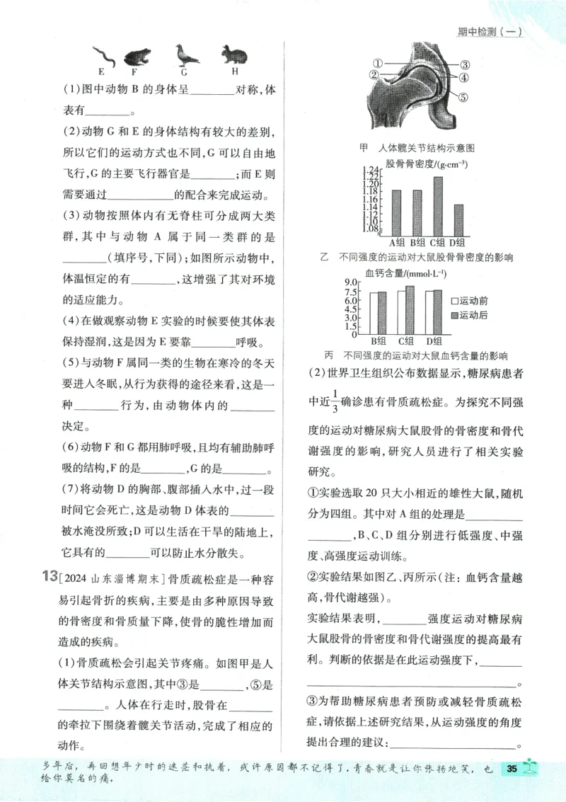 初中必刷题-8上-生物人教版_2、2025初中必刷题合集_初中必刷题23+24+25上册_2025版（全科上册）_2025版（全科上册）_初中必刷题生物