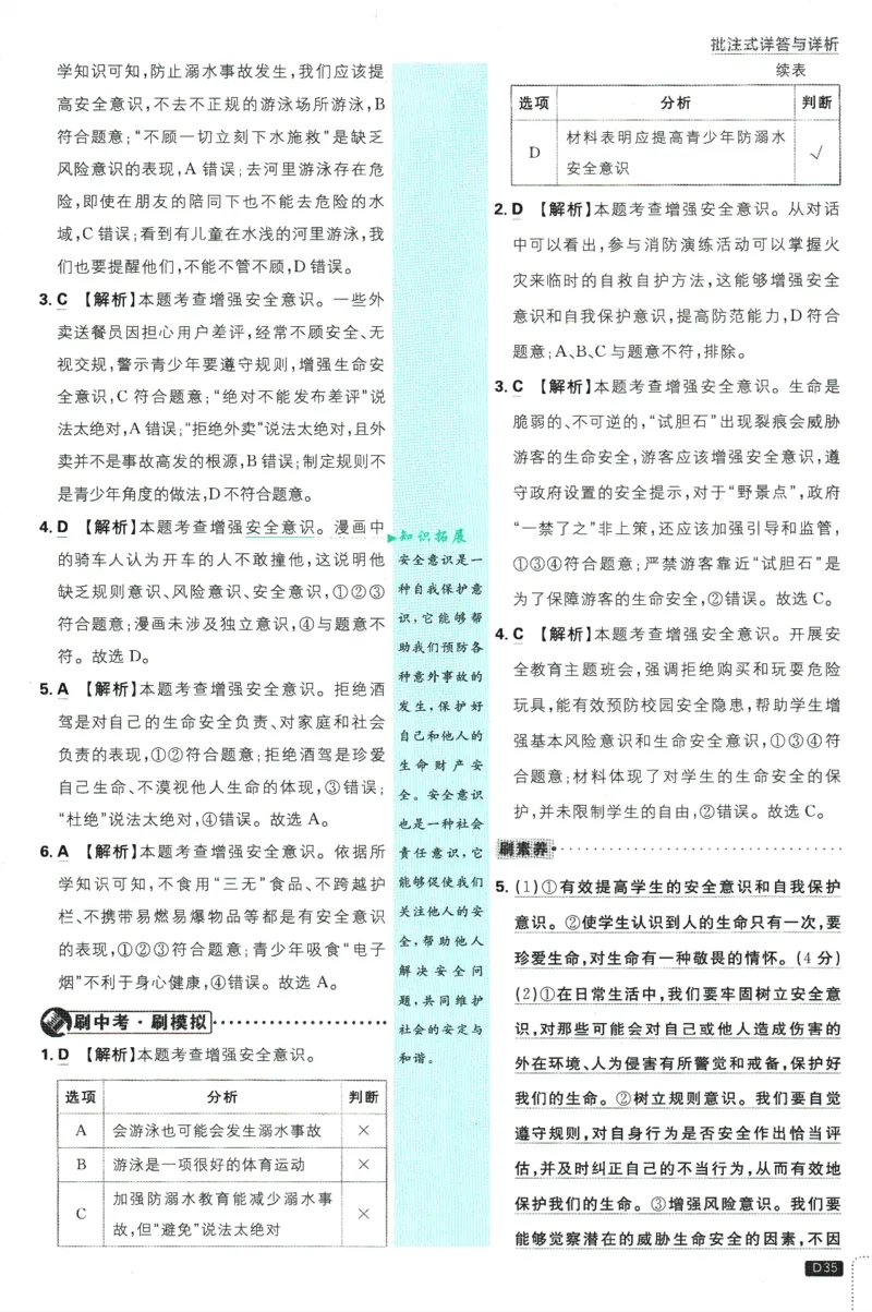 初中必刷题-7上-道法人教版批注式详答与详析_2、2025初中必刷题合集_初中必刷题23+24+25上册_2025版（全科上册）_2025版（全科上册）_初中必刷题道法