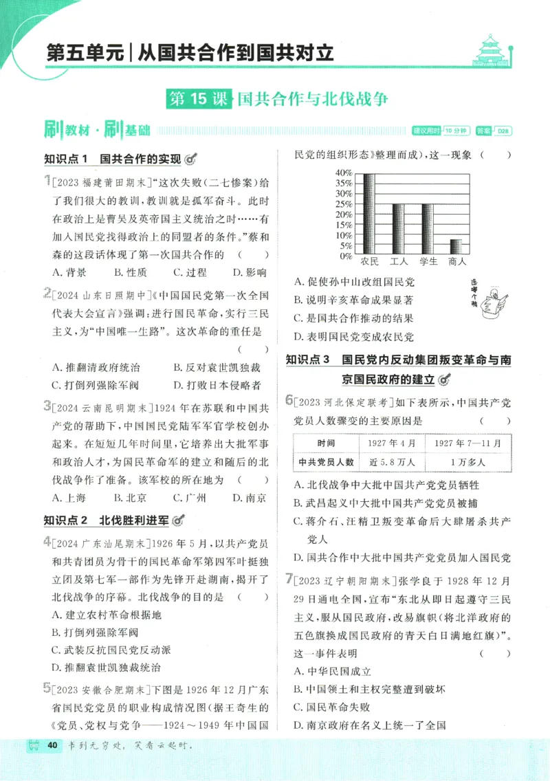 初中必刷题-8上-历史人教版_2、2025初中必刷题合集_初中必刷题23+24+25上册_2025版（全科上册）_2025版（全科上册）_初中必刷题历史_八上