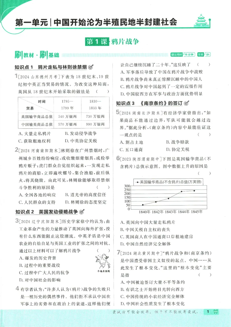 初中必刷题-8上-历史人教版_2、2025初中必刷题合集_初中必刷题23+24+25上册_2025版（全科上册）_2025版（全科上册）_初中必刷题历史_八上