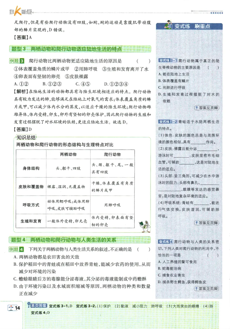 初中必刷题-8上-生物人教版狂K重点_2、2025初中必刷题合集_初中必刷题23+24+25上册_2025版（全科上册）_2025版（全科上册）_初中必刷题生物