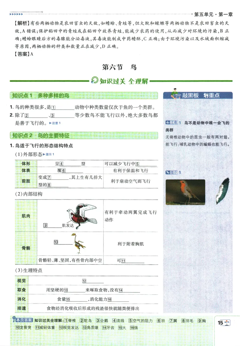初中必刷题-8上-生物人教版狂K重点_2、2025初中必刷题合集_初中必刷题23+24+25上册_2025版（全科上册）_2025版（全科上册）_初中必刷题生物