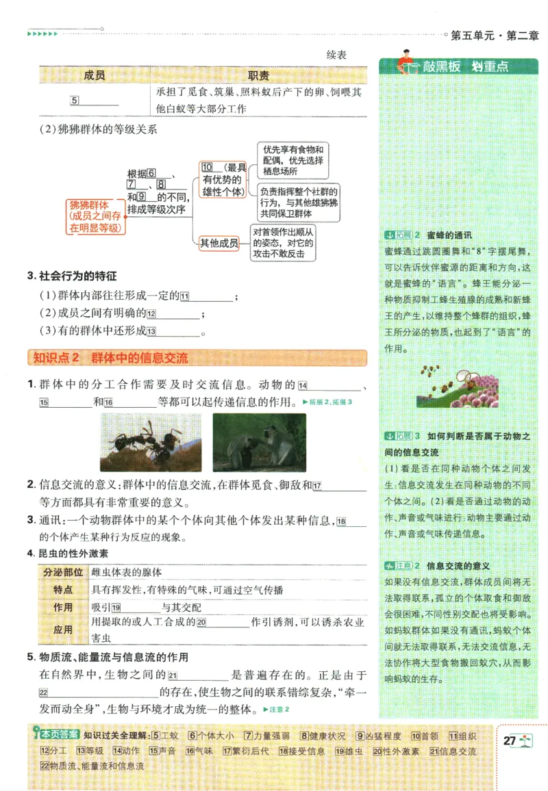 初中必刷题-8上-生物人教版狂K重点_2、2025初中必刷题合集_初中必刷题23+24+25上册_2025版（全科上册）_2025版（全科上册）_初中必刷题生物