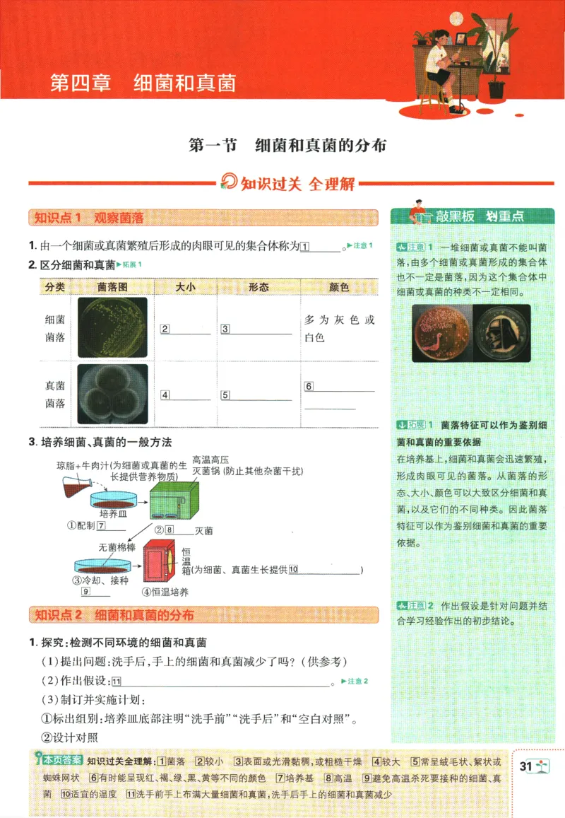 初中必刷题-8上-生物人教版狂K重点_2、2025初中必刷题合集_初中必刷题23+24+25上册_2025版（全科上册）_2025版（全科上册）_初中必刷题生物