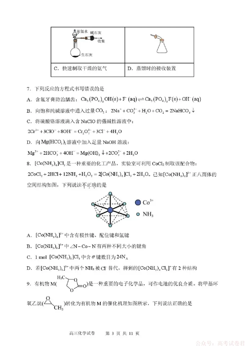 东北育才学校2025-2026学年高三下学期第六次模拟考试化学_2026届东北育才学校高三下学期第六次模拟考试