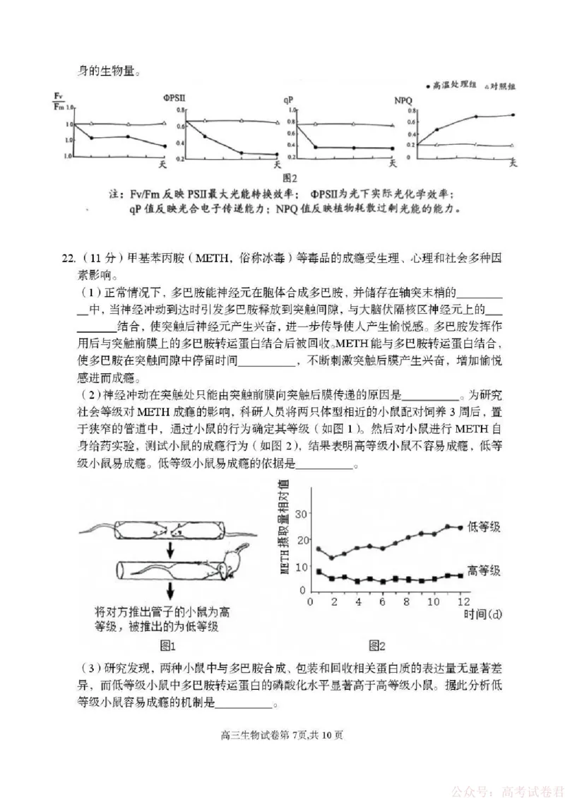 东北育才学校2025-2026学年高三下学期第六次模拟考试生物_2026届东北育才学校高三下学期第六次模拟考试