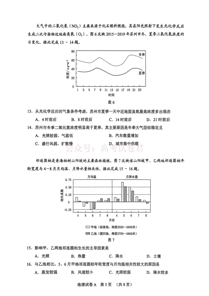 2026年广州市普通高中毕业班综合测试（一）地理试题（含答案）_副本_2026届广州市高三毕业班综合测试（一）全科_09地理_广州市高三毕业班综合测试（一）