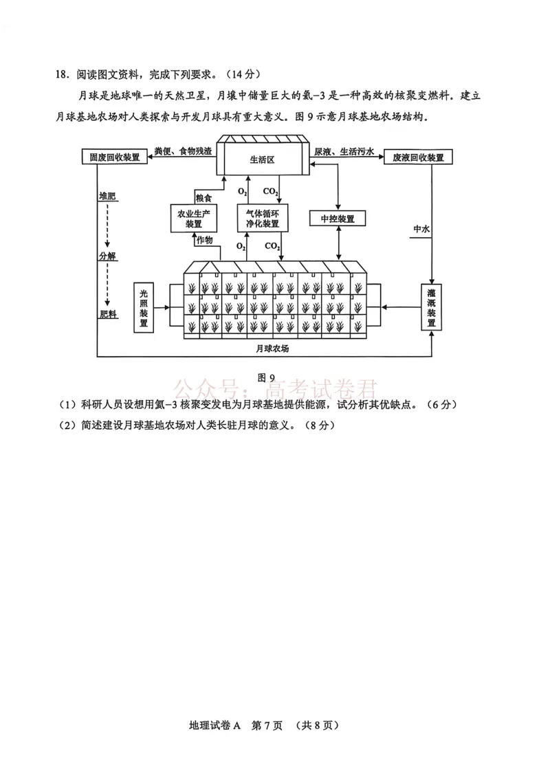 2026年广州市普通高中毕业班综合测试（一）地理试题（含答案）_副本_2026届广州市高三毕业班综合测试（一）全科_09地理_广州市高三毕业班综合测试（一）