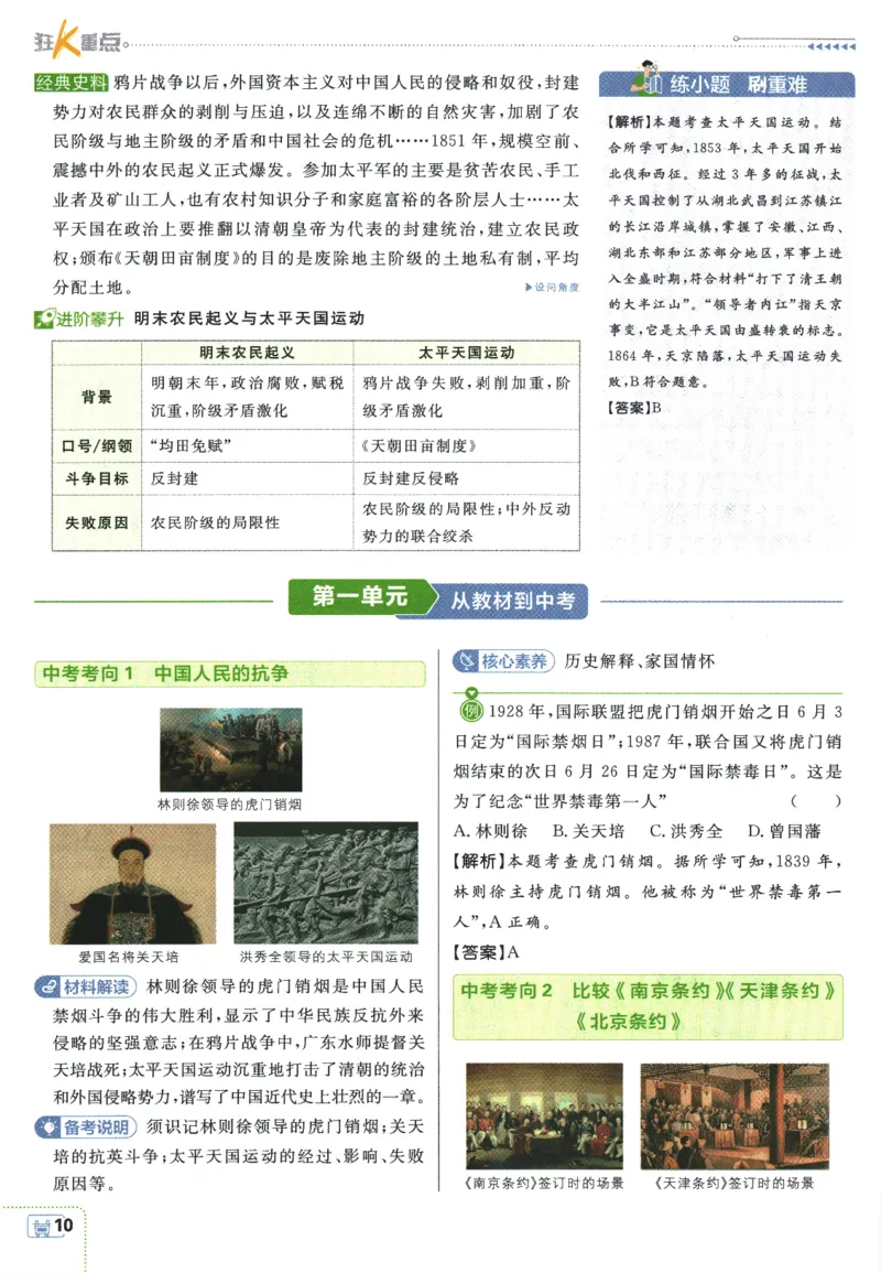初中必刷题-8上-历史人教版狂K重点_2、2025初中必刷题合集_初中必刷题23+24+25上册_2025版（全科上册）_2025版（全科上册）_初中必刷题历史_八上