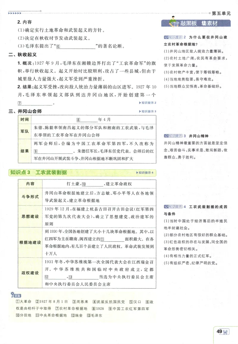 初中必刷题-8上-历史人教版狂K重点_2、2025初中必刷题合集_初中必刷题23+24+25上册_2025版（全科上册）_2025版（全科上册）_初中必刷题历史_八上
