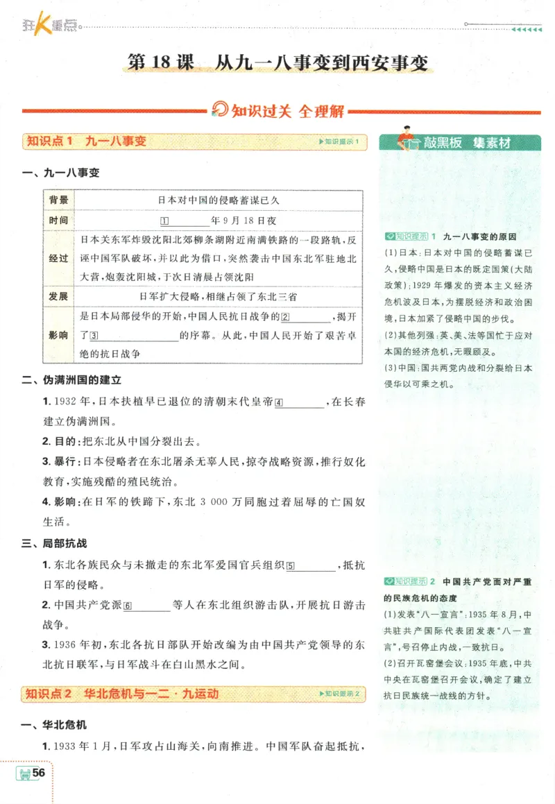 初中必刷题-8上-历史人教版狂K重点_2、2025初中必刷题合集_初中必刷题23+24+25上册_2025版（全科上册）_2025版（全科上册）_初中必刷题历史_八上