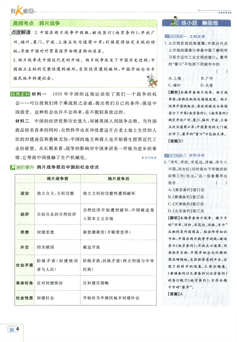 初中必刷题-8上-历史人教版狂K重点_2、2025初中必刷题合集_初中必刷题23+24+25上册_2025版（全科上册）_2025版（全科上册）_初中必刷题历史_八上
