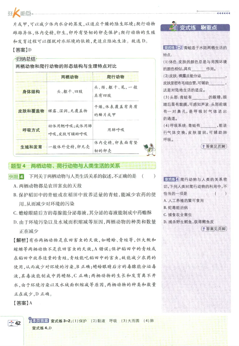 初中必刷题-7上-生物人教版狂K重点_2、2025初中必刷题合集_初中必刷题23+24+25上册_2025版（全科上册）_2025版（全科上册）_初中必刷题生物