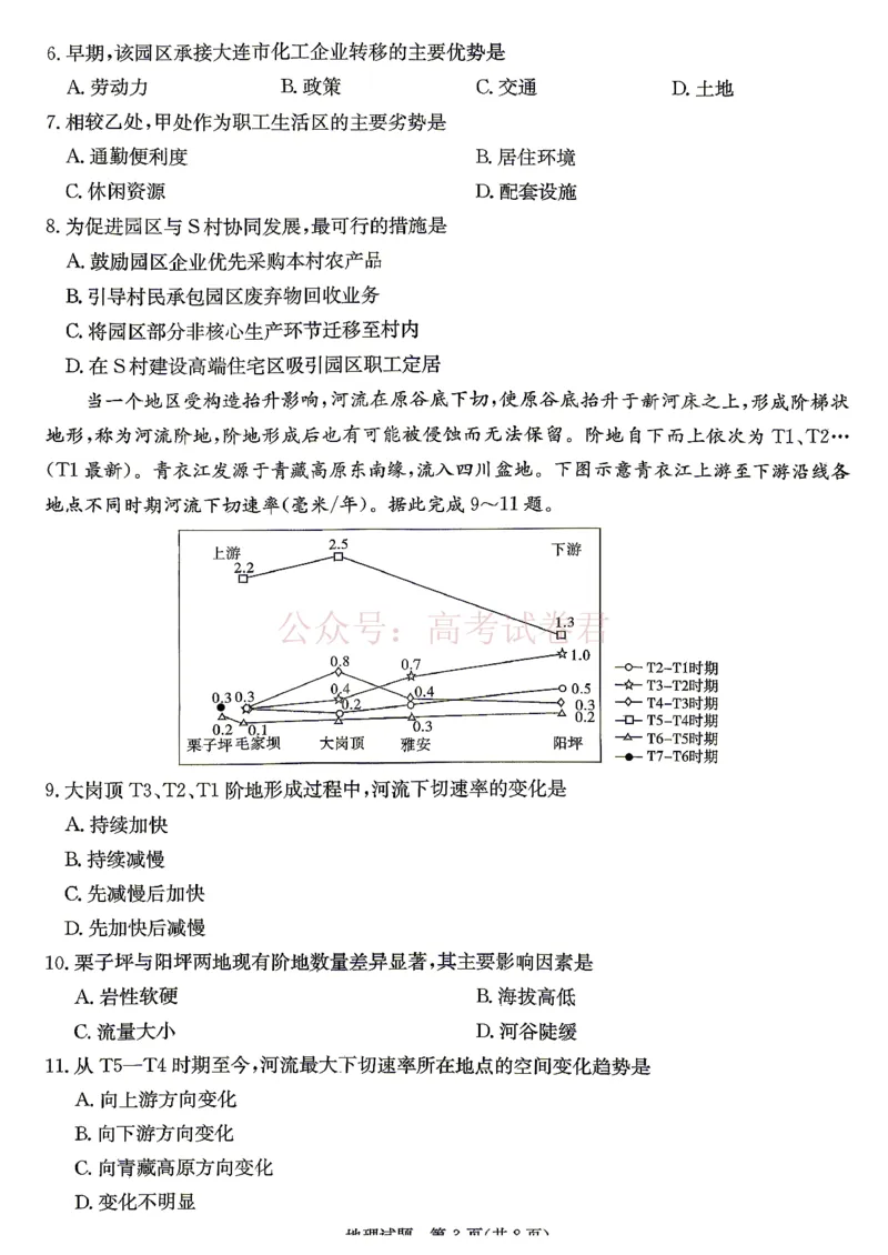 2026年湖南长郡二十校联盟高三第二次联考地理_副本_2026年湖南长郡二十校联盟高三第二次联考全科_09地理_湖南长郡二十校联盟高三第二次联考
