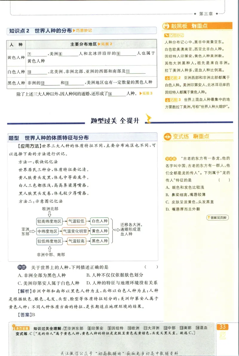 初中必刷题七年级上册地理湘教版狂K重点_2、2025初中必刷题合集_初中必刷题23+24+25上册_2023版