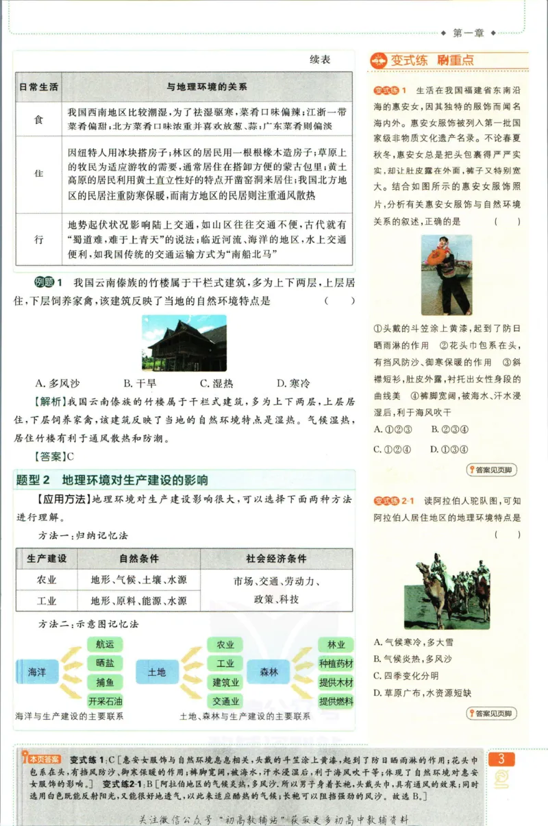 初中必刷题七年级上册地理湘教版狂K重点_2、2025初中必刷题合集_初中必刷题23+24+25上册_2023版