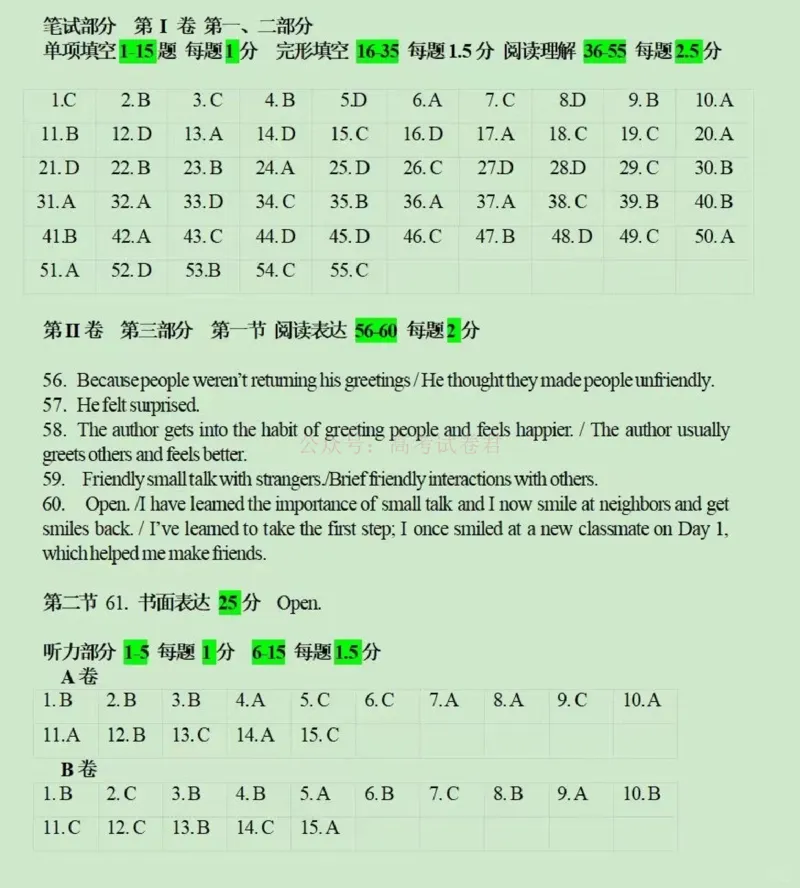 南开区25-26高三一模英语答案_副本_2026届天津南开区高三第二学期质量监测（一）全科_03英语_天津南开区高三第二学期质量监测（一）