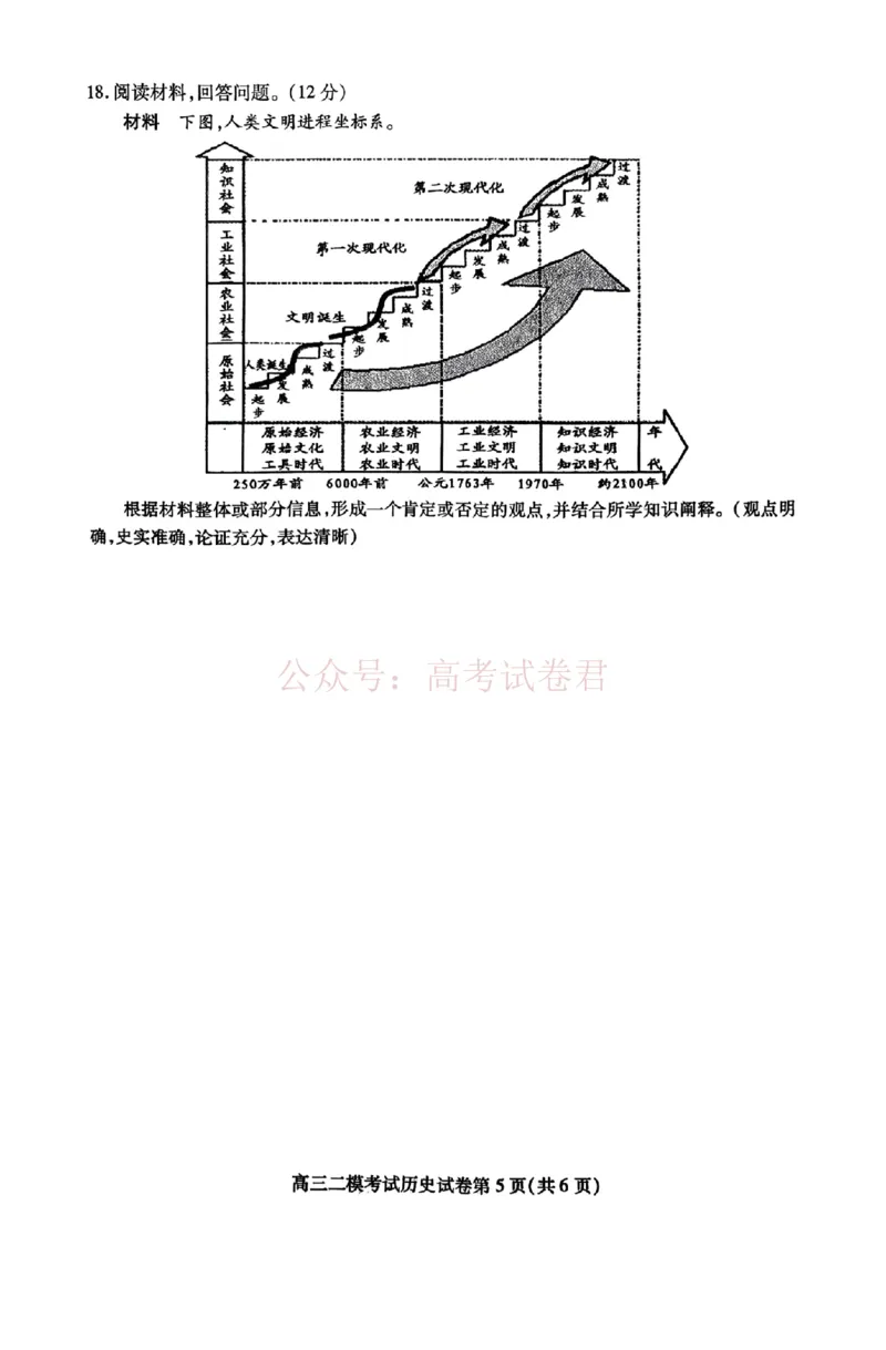 内江市高中2026届第二次模拟考试题历史_副本_2026届四川省内江市高三第二次模拟考试全科_08历史_四川省内江市高三第二次模拟考试