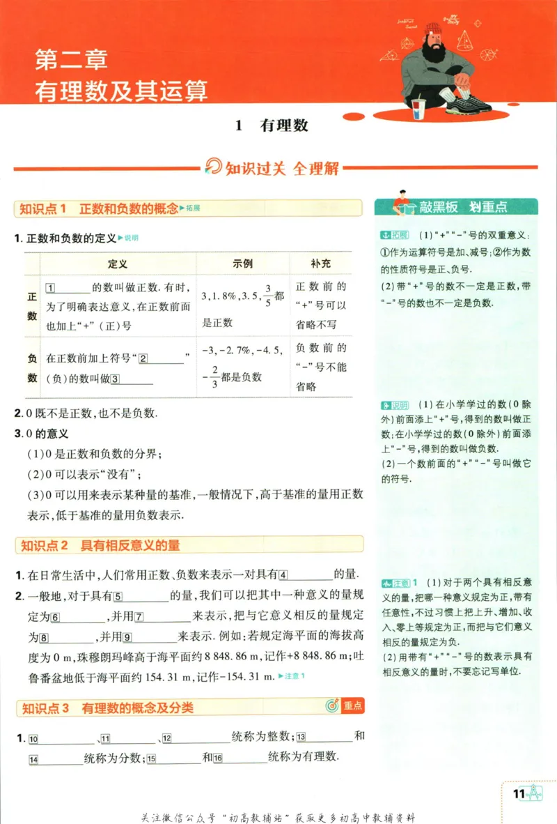 初中必刷题七年级上册数学北师版狂k重点_2、2025初中必刷题合集_初中必刷题23+24+25上册_2024版（部分上册）