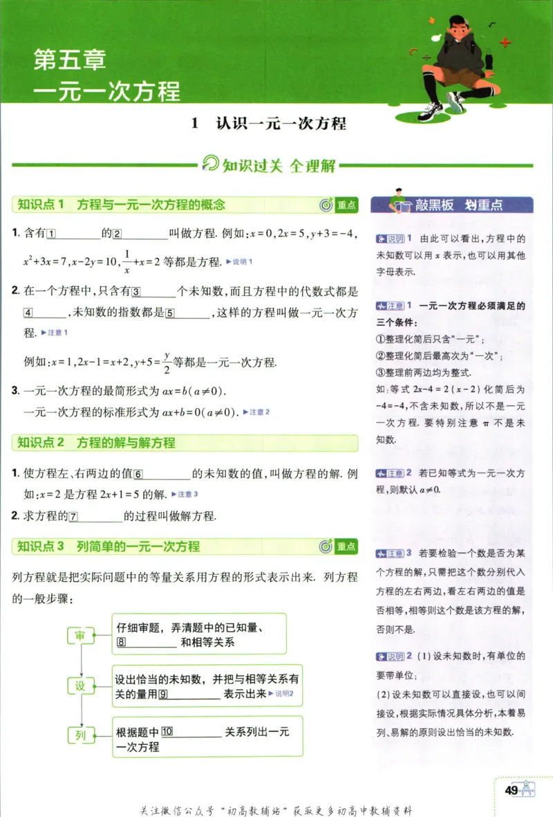 初中必刷题七年级上册数学北师版狂k重点_2、2025初中必刷题合集_初中必刷题23+24+25上册_2024版（部分上册）