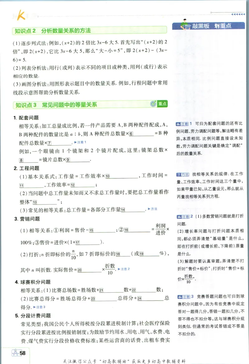 初中必刷题七年级上册数学北师版狂k重点_2、2025初中必刷题合集_初中必刷题23+24+25上册_2024版（部分上册）