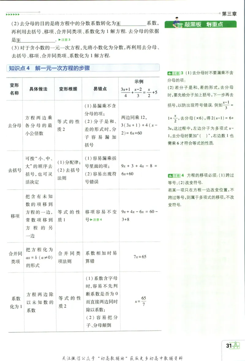 初中必刷题七年级上册数学人教版狂K重点_2、2025初中必刷题合集_初中必刷题23+24+25上册_2024版（部分上册）