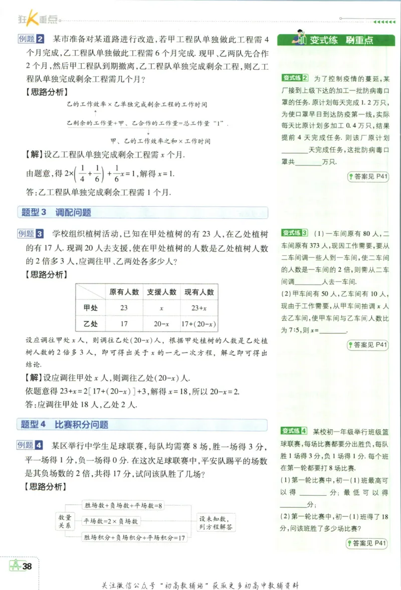 初中必刷题七年级上册数学人教版狂K重点_2、2025初中必刷题合集_初中必刷题23+24+25上册_2024版（部分上册）