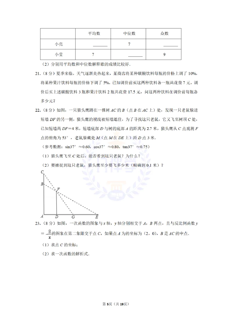 2013年山东省聊城市中考数学试卷及答案解析_12.2026年4月全国各地高考模拟卷_2026版初中金考卷&bull;45套中考试卷汇编系列合集_全国版中考真题(1)_各省市《历年中考真题》2013-2024(10)_山东