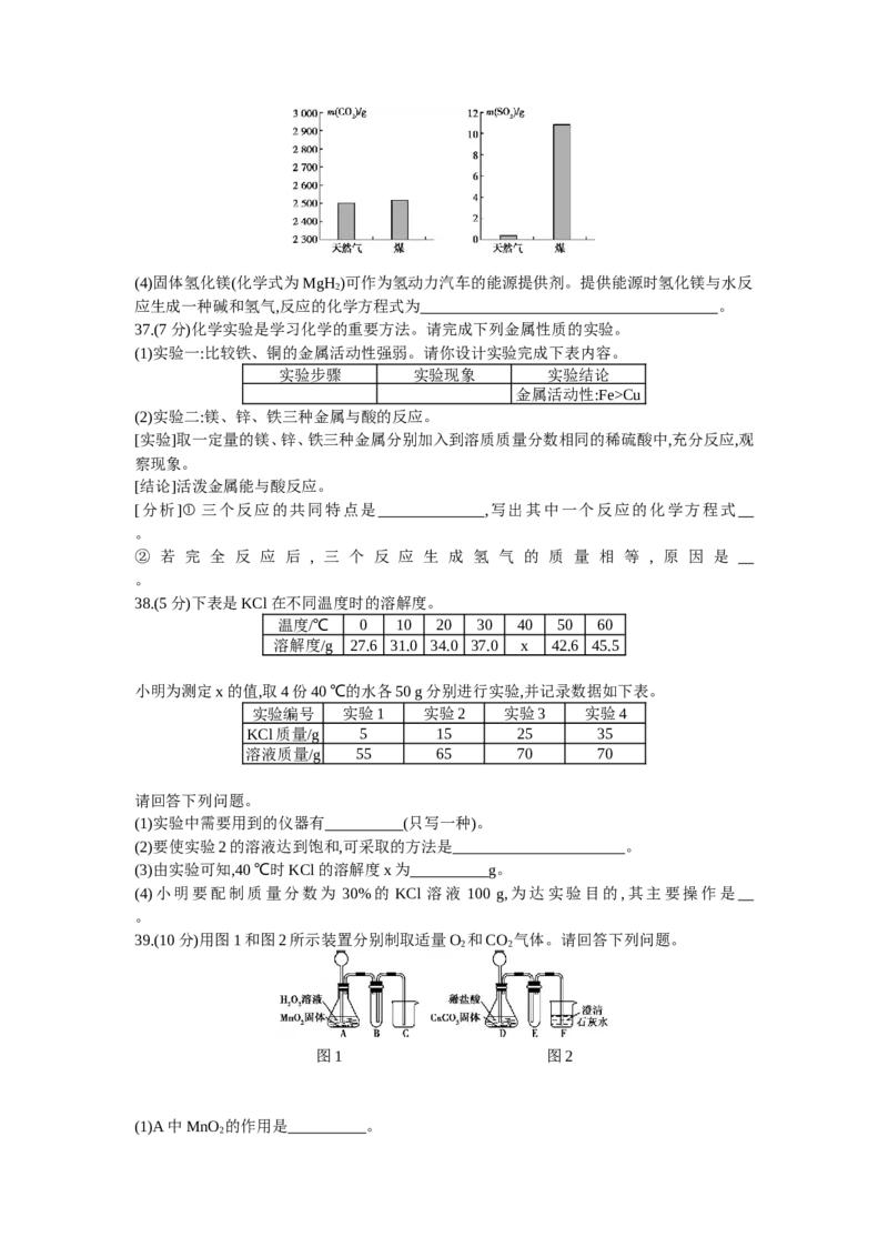 2013贵州贵阳化学试卷+答案+解析(word整理版)_12.2026年4月全国各地高考模拟卷_2026版初中金考卷&bull;45套中考试卷汇编系列合集_全国版中考真题(1)_各省市《历年中考真题》2013-2024(10)