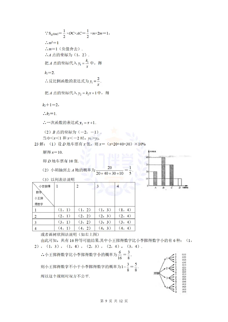 2011年山东省烟台市中考数学及答案_12.2026年4月全国各地高考模拟卷_2026版初中金考卷&bull;45套中考试卷汇编系列合集_全国版中考真题(1)_各省市《历年中考真题》2013-2024(10)_山东