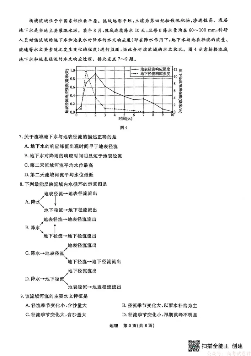辽宁省名校联盟2025-2026学年高三下3月模拟考试地理试卷（含答案）_2026届辽宁名校联盟高三下学期3月联考全科