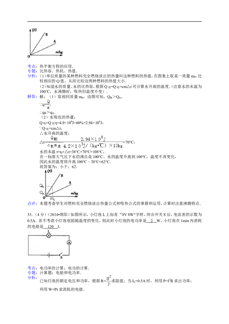 2014四川绵阳物理试卷+答案+解析(word整理版)_12.2026年4月全国各地高考模拟卷_2026版初中金考卷&bull;45套中考试卷汇编系列合集_全国版中考真题(1)_各省市《历年中考真题》2013-2024(10)_四川