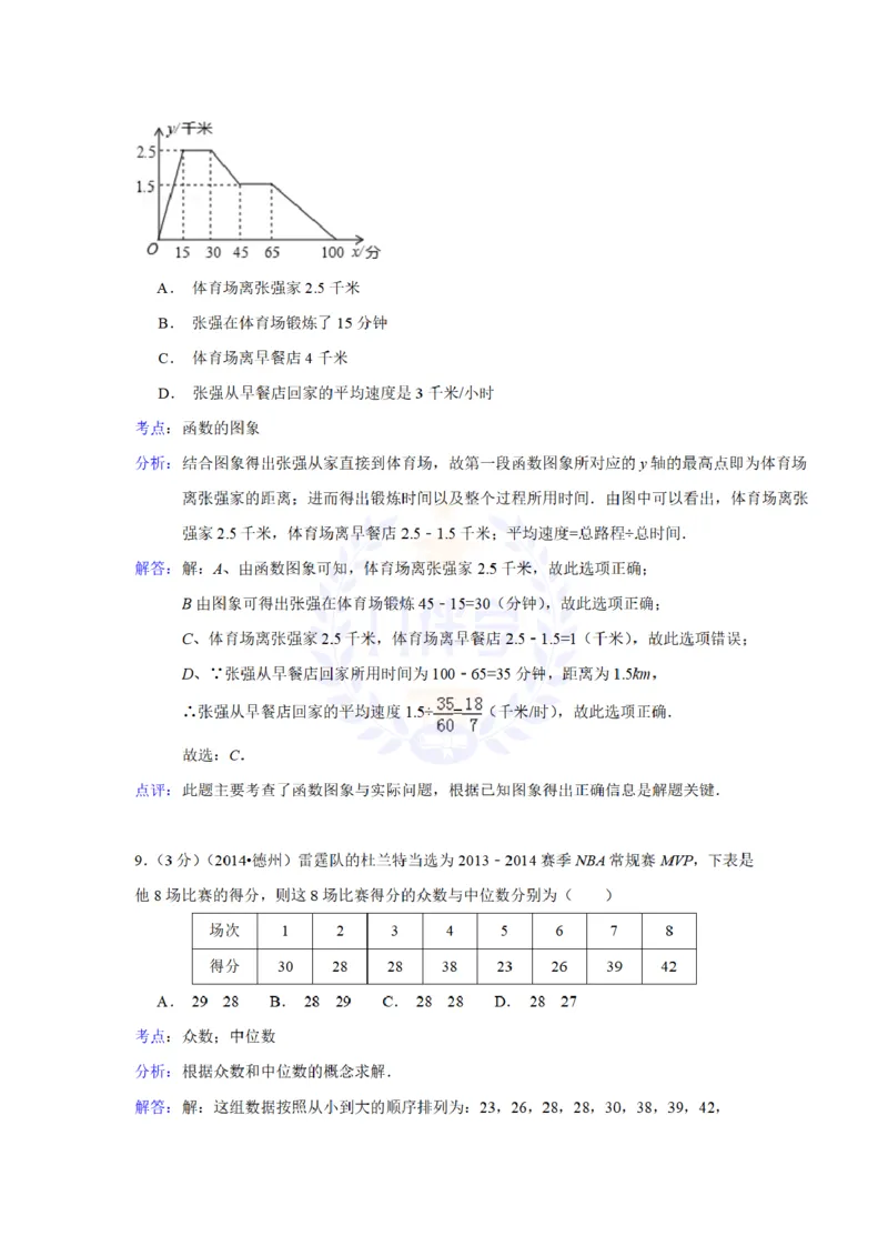 2014年山东省德州市中考数学试卷及答案解析_12.2026年4月全国各地高考模拟卷_2026版初中金考卷&bull;45套中考试卷汇编系列合集_全国版中考真题(1)_各省市《历年中考真题》2013-2024(10)_山东