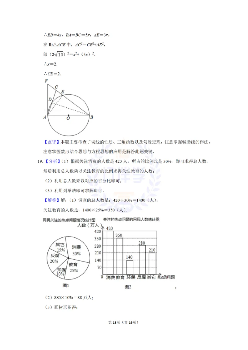 2015年山东省菏泽市中考数学试卷及答案解析_2026版初中金考卷&bull;45套中考试卷汇编系列合集_全国版中考真题(1)_各省市《历年中考真题》2013-2024(10)_历年中考真题（版本二，按省份划分）