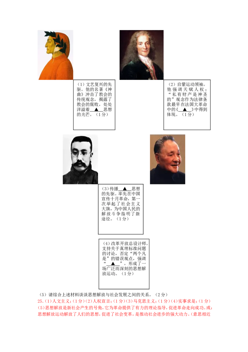 2014年江苏宿迁历史试卷+答案(word整理版)_12.2026年4月全国各地高考模拟卷_2026版初中金考卷&bull;45套中考试卷汇编系列合集_全国版中考真题(1)_各省市《历年中考真题》2013-2024(10)