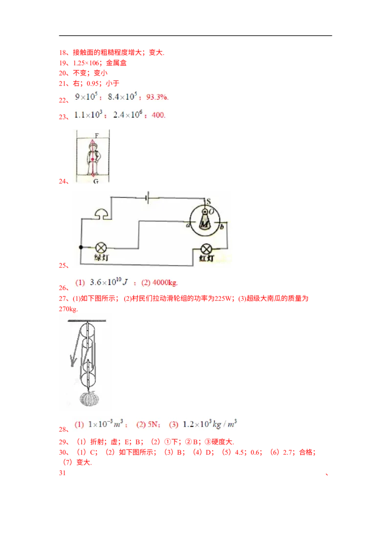 2015年江苏常州物理试卷+答案(word整理版)_2026版初中金考卷&bull;45套中考试卷汇编系列合集_全国版中考真题(1)_各省市《历年中考真题》2013-2024(10)_历年中考真题（版本一，按科目划分）