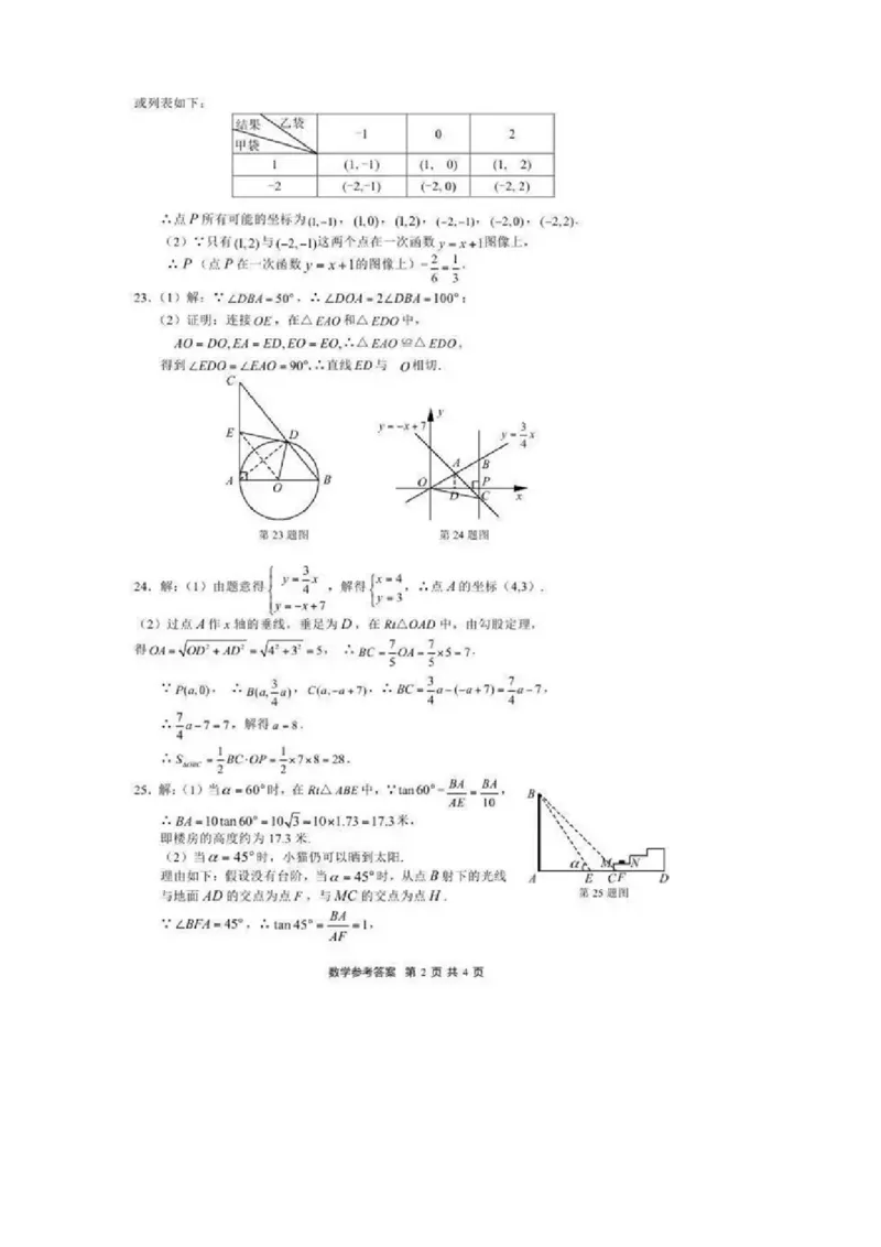 2015年江苏盐城数学试卷+答案(图片+word整理版)_2026版初中金考卷&bull;45套中考试卷汇编系列合集_全国版中考真题(1)_各省市《历年中考真题》2013-2024(10)_2.初中数学历年中考真题（2013-2024）