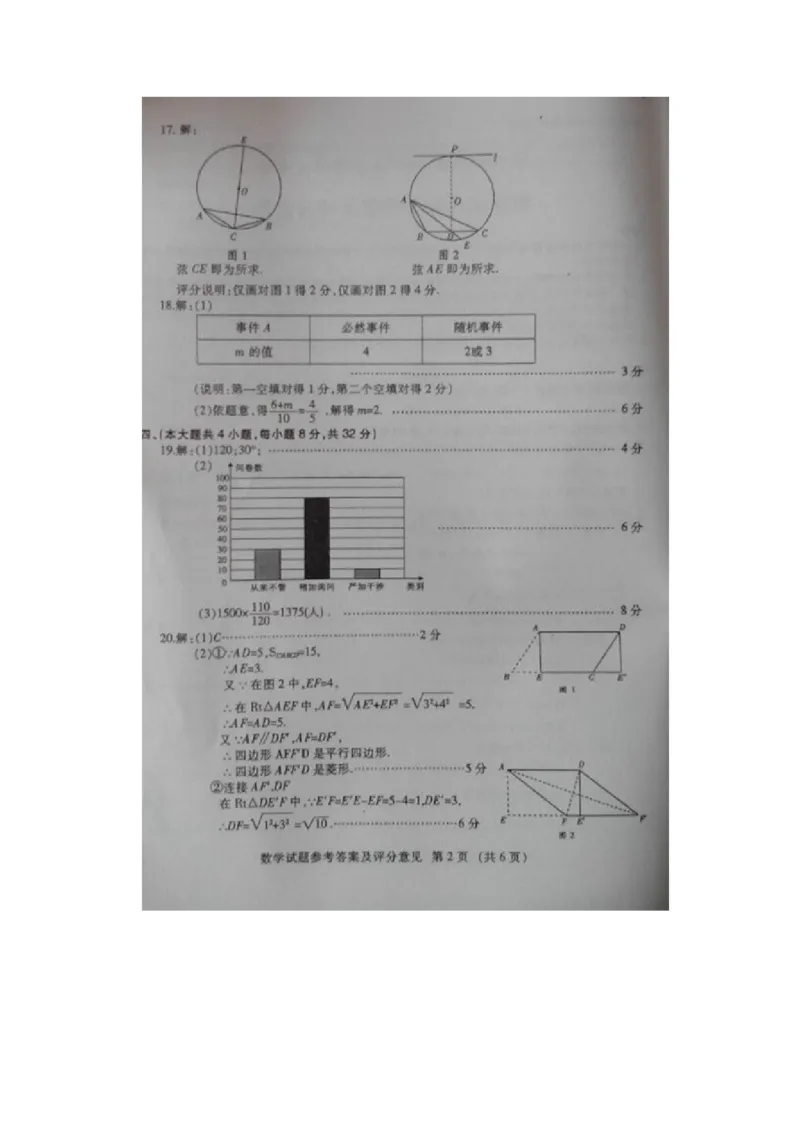 2015江西数学试卷+答案+解析(图片+word整理版)_2026版初中金考卷&bull;45套中考试卷汇编系列合集_全国版中考真题(1)_各省市《历年中考真题》2013-2024(10)_历年中考真题（版本一，按科目划分）