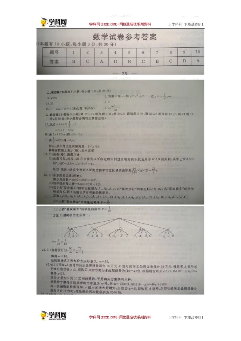 2014年浙江丽水数学试卷+答案(图片+word整理版)_2026版初中金考卷&bull;45套中考试卷汇编系列合集_全国版中考真题(1)_各省市《历年中考真题》2013-2024(10)_2.初中数学历年中考真题（2013-2024）