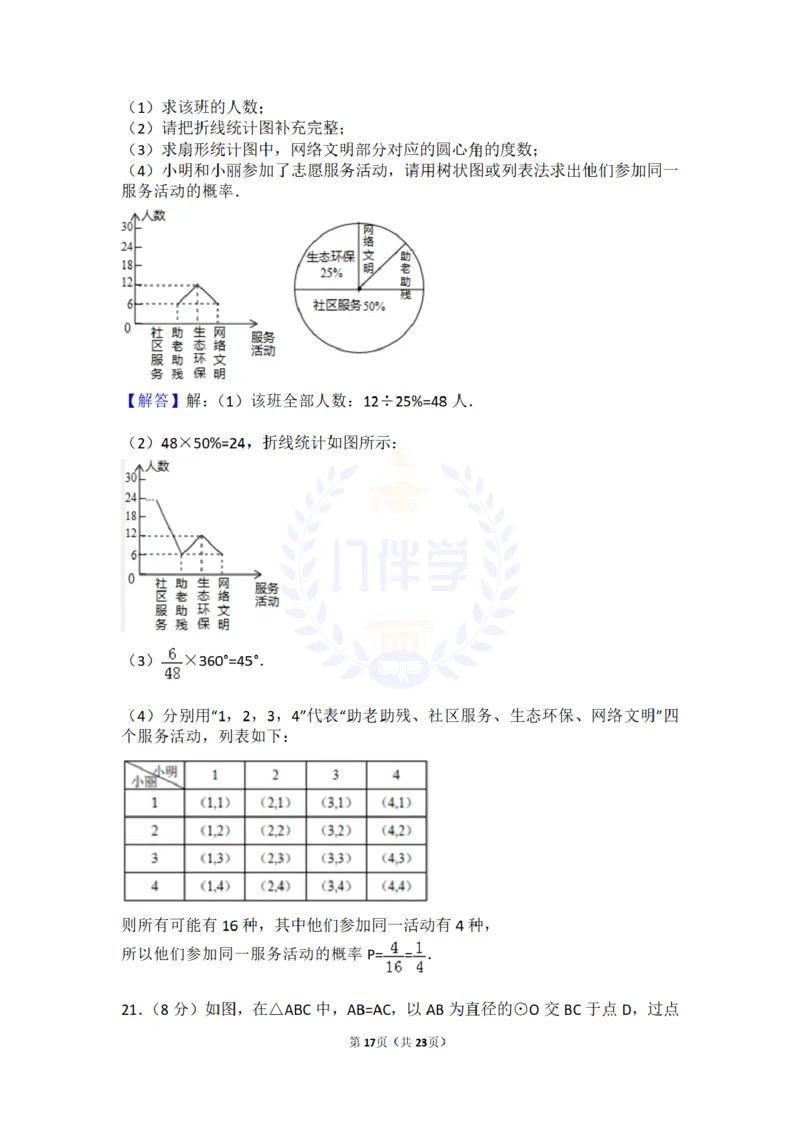 2017年山东省东营市中考数学试卷及答案解析_2026版初中金考卷&bull;45套中考试卷汇编系列合集_全国版中考真题(1)_各省市《历年中考真题》2013-2024(10)_历年中考真题（版本二，按省份划分）