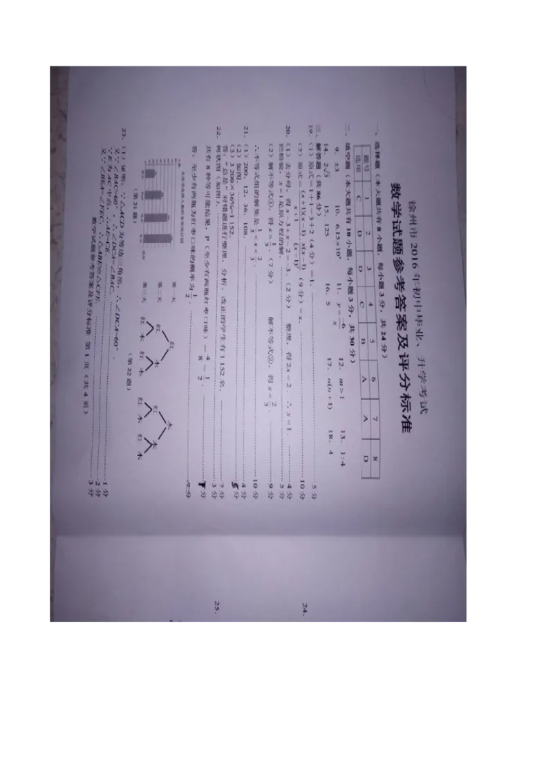 2016年江苏徐州数学试卷+答案(图片word版)_2026版初中金考卷&bull;45套中考试卷汇编系列合集_全国版中考真题(1)_各省市《历年中考真题》2013-2024(10)_历年中考真题（版本二，按省份划分）