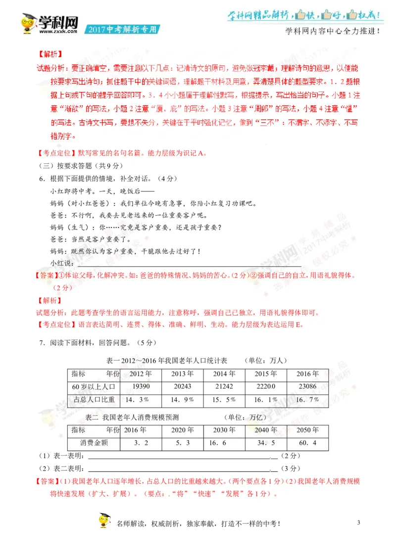 2017湖南株洲语文试卷+答案+解析(word整理版)_2026版初中金考卷&bull;45套中考试卷汇编系列合集_全国版中考真题(1)_各省市《历年中考真题》2013-2024(10)_历年中考真题（版本一，按科目划分）