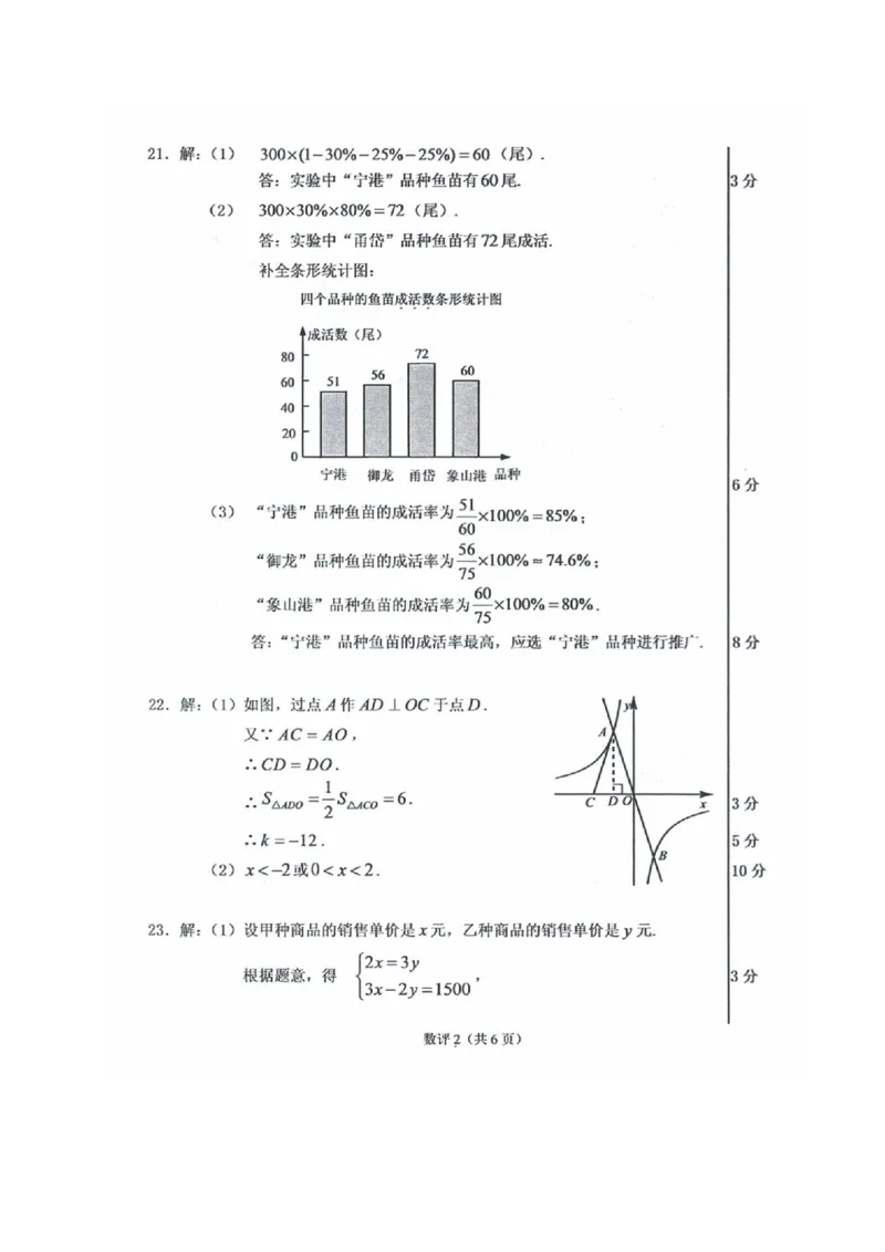 2017年浙江宁波数学试卷+答案(图片word版)_2026版初中金考卷&bull;45套中考试卷汇编系列合集_全国版中考真题(1)_各省市《历年中考真题》2013-2024(10)_历年中考真题（版本一，按科目划分）