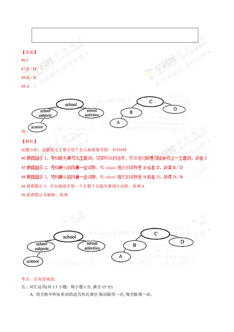 2017年浙江丽水英语试卷+答案+解析(word整理版)_2026版初中金考卷&bull;45套中考试卷汇编系列合集_全国版中考真题(1)_各省市《历年中考真题》2013-2024(10)_3.初中英语历年中考真题（2013-2024）