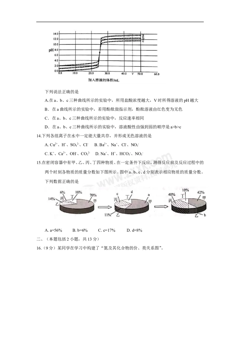 2018年江苏南京化学试卷+答案(word整理版)_2026版初中金考卷&bull;45套中考试卷汇编系列合集_全国版中考真题(1)_各省市《历年中考真题》2013-2024(10)_历年中考真题（版本一，按科目划分）