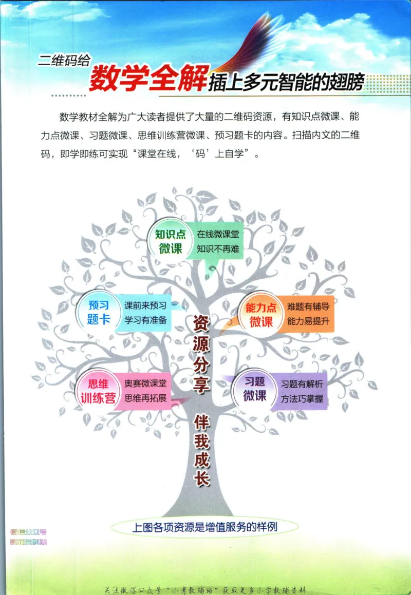 《小学教材全解六年级下册数学北师版_薛金星小学教材全解(1)_6.六年级》第3页预览