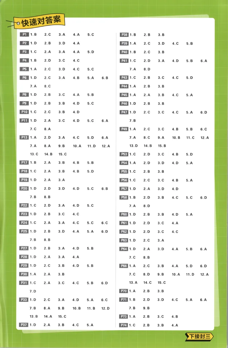 《答案_2026版高中必刷题_政治_高中必刷题政治选修12合订》第2页预览